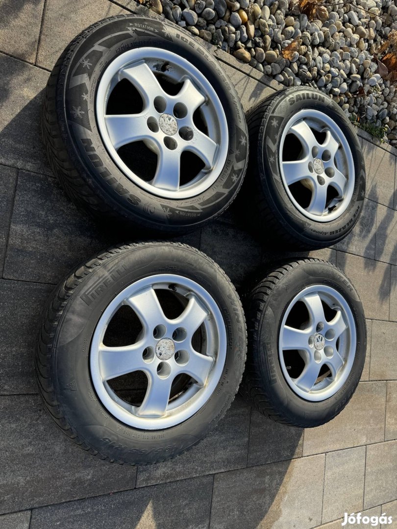 5x100 golf a3 leon alu alufelni kerék 195/65R15