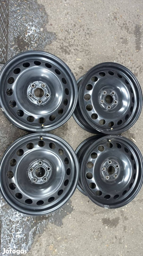 5x100 lyukosztású Volkswagen/Seat/Skoda/Audi használt 16 colos acél