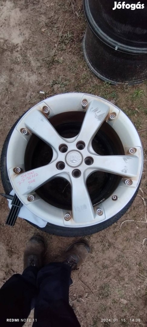 5x100 r16 Mangels alufelni szett