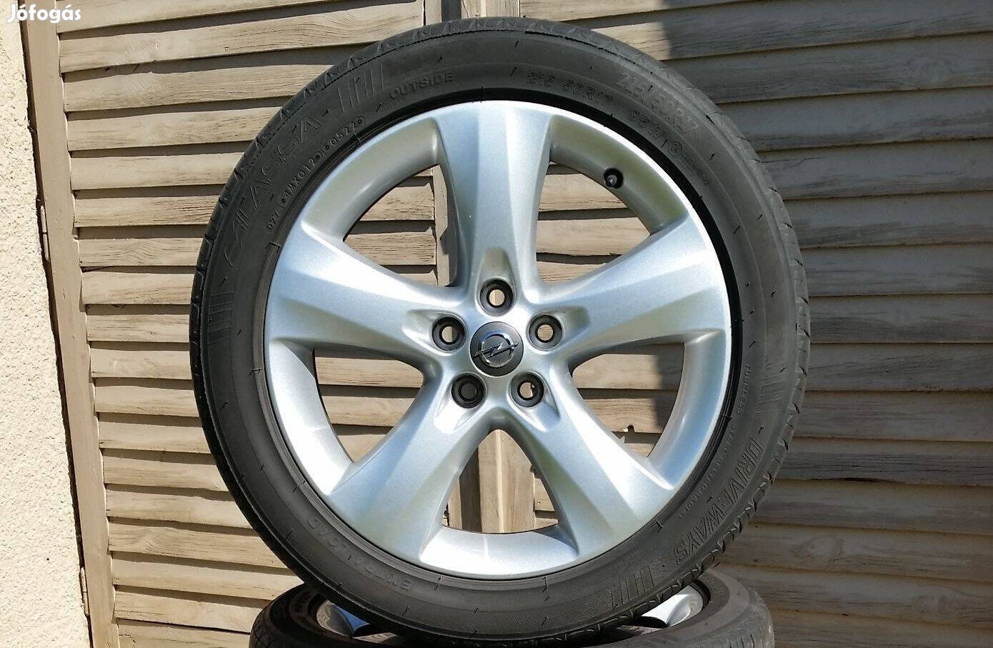 5x105 R17 Opel Alufelni nagyon jó gumival 215/50 Astra Mokka Chevrolet