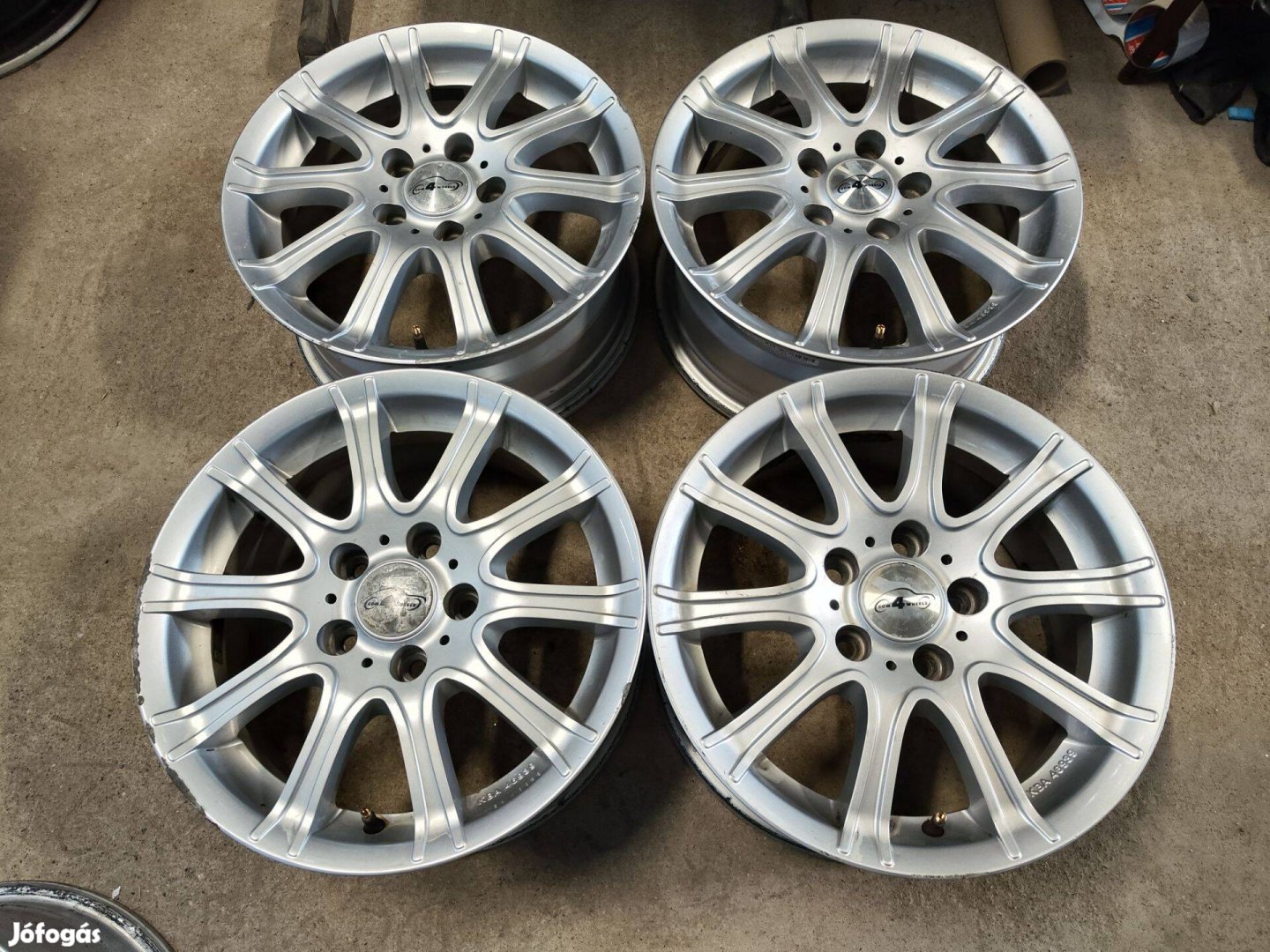 5x108 15" Com4Wheels Alufelni Felni 90Garage #95