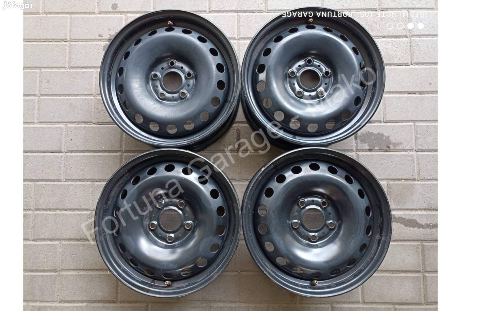 5x108 15" Renault használt lemezfelni garnitúra (633)