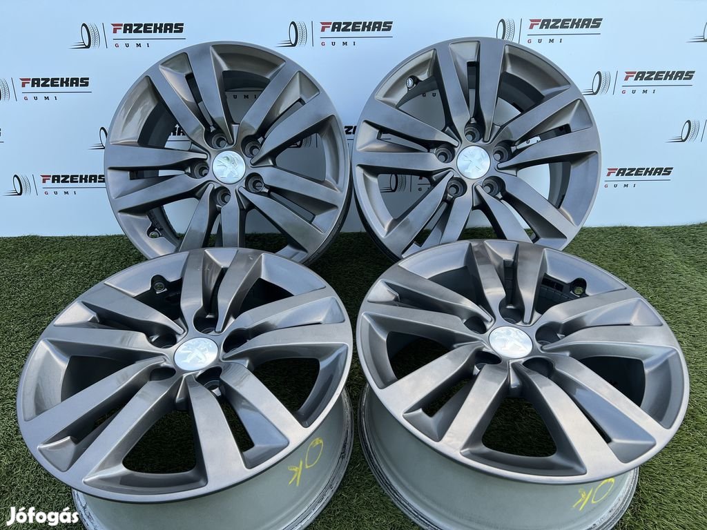 5x108 16" Peugeot gyári alufelni 7Jx16h2 ET44