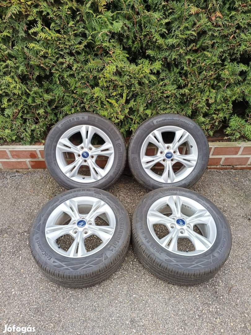5x108 16 / 16" Gyári Ford alufelni 215/55 R16 nyári gumi