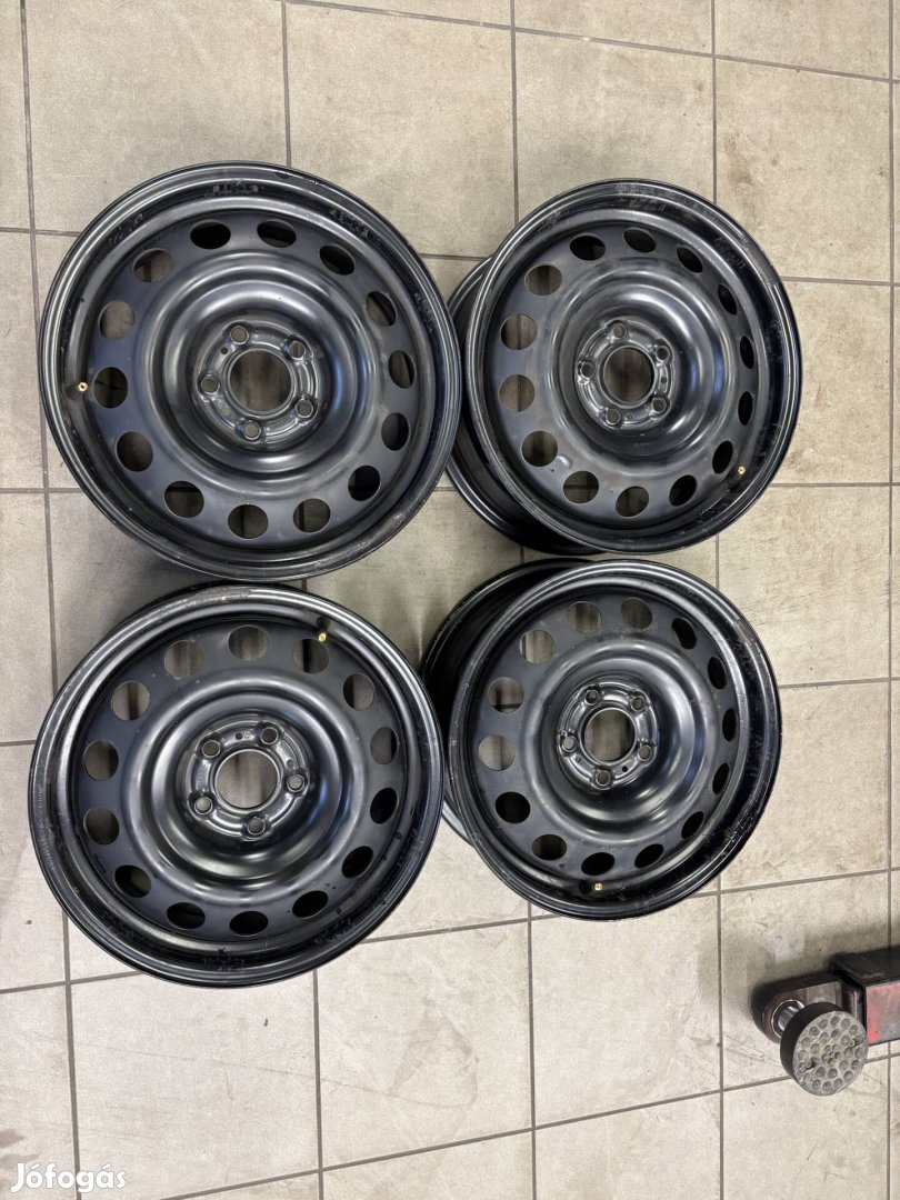 5x108 16" gyári Citroen Peugeot Opel Toyota lemezfelni acélfelni 