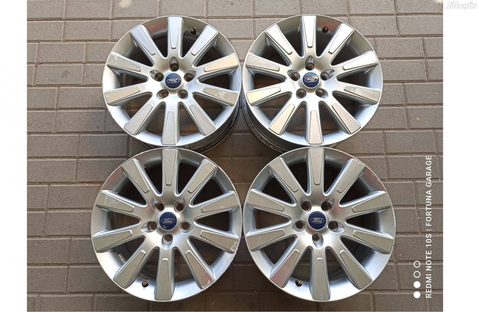 5x108 17" Ford Focus / Mondeo használt alufelni garnitúra (R)