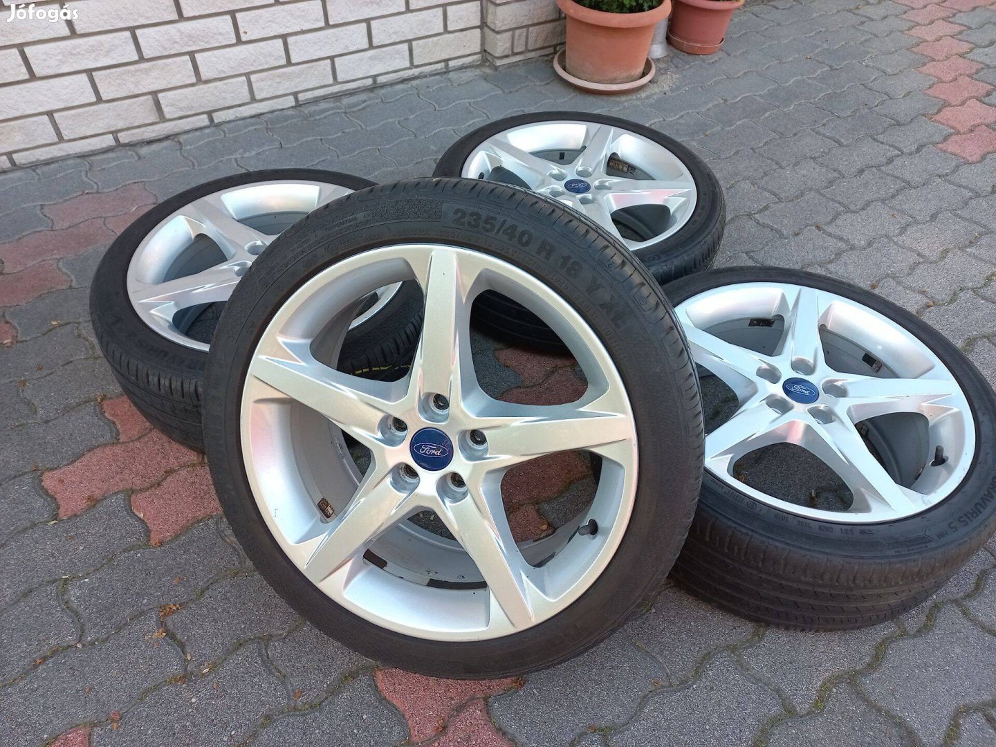 5x108 18 Ford Focus Mondeo C-max szép állapotú alufelni szett