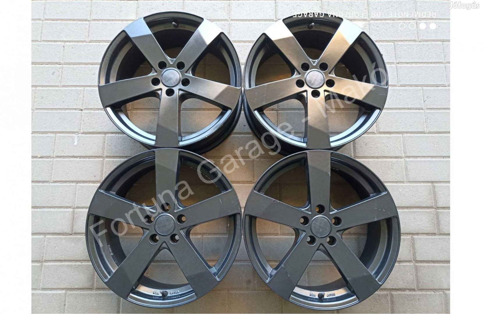 5x108 18" Dezent TD használt alufelni garnitúra +Tpms