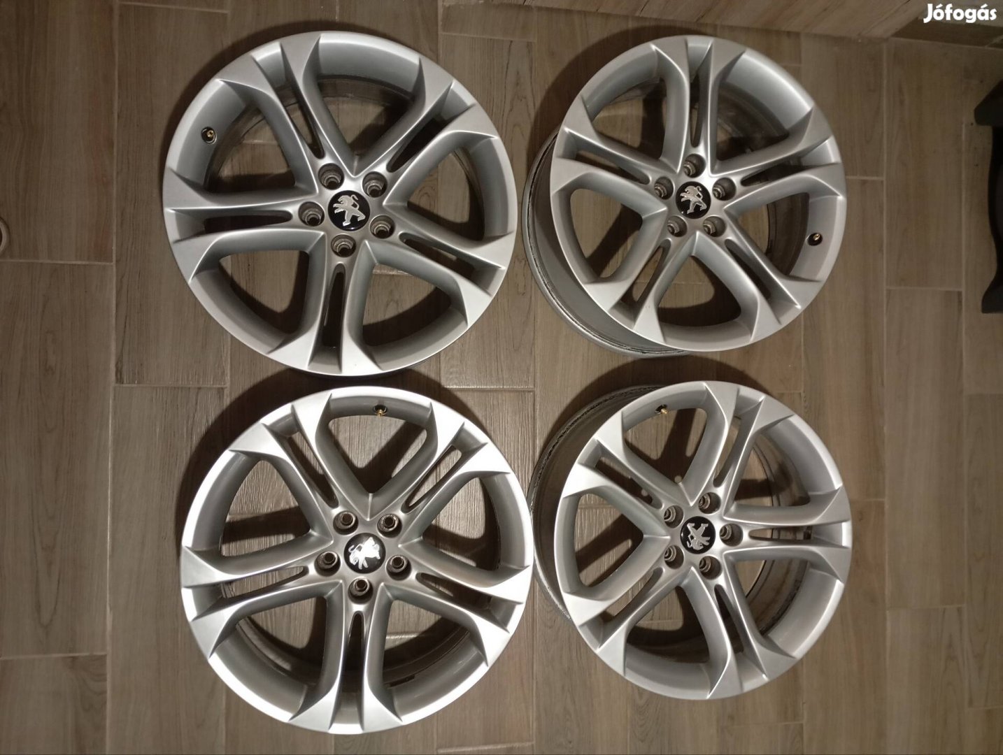 5x108 18 col 18' 18" gyári Peugeot alufelni Rcz