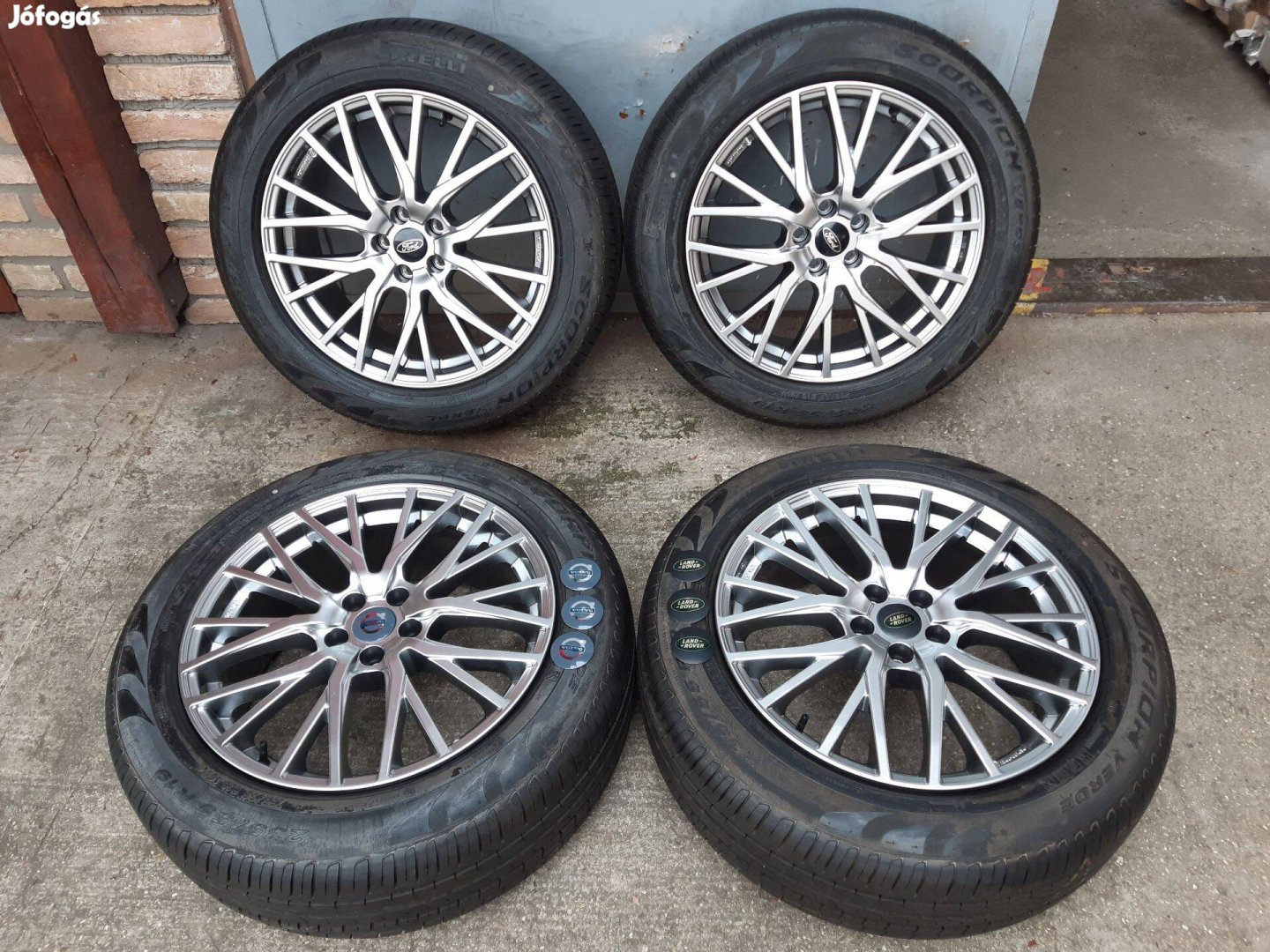 5x108 19" Volvo XC60, Ford Edge, Land Rover Evoque -új garnitúra
