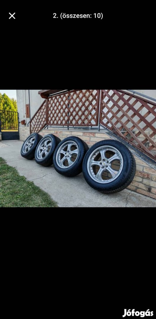 5x108 19"-os alufelni, felni garnitúra nyári gumikkal,csere is!