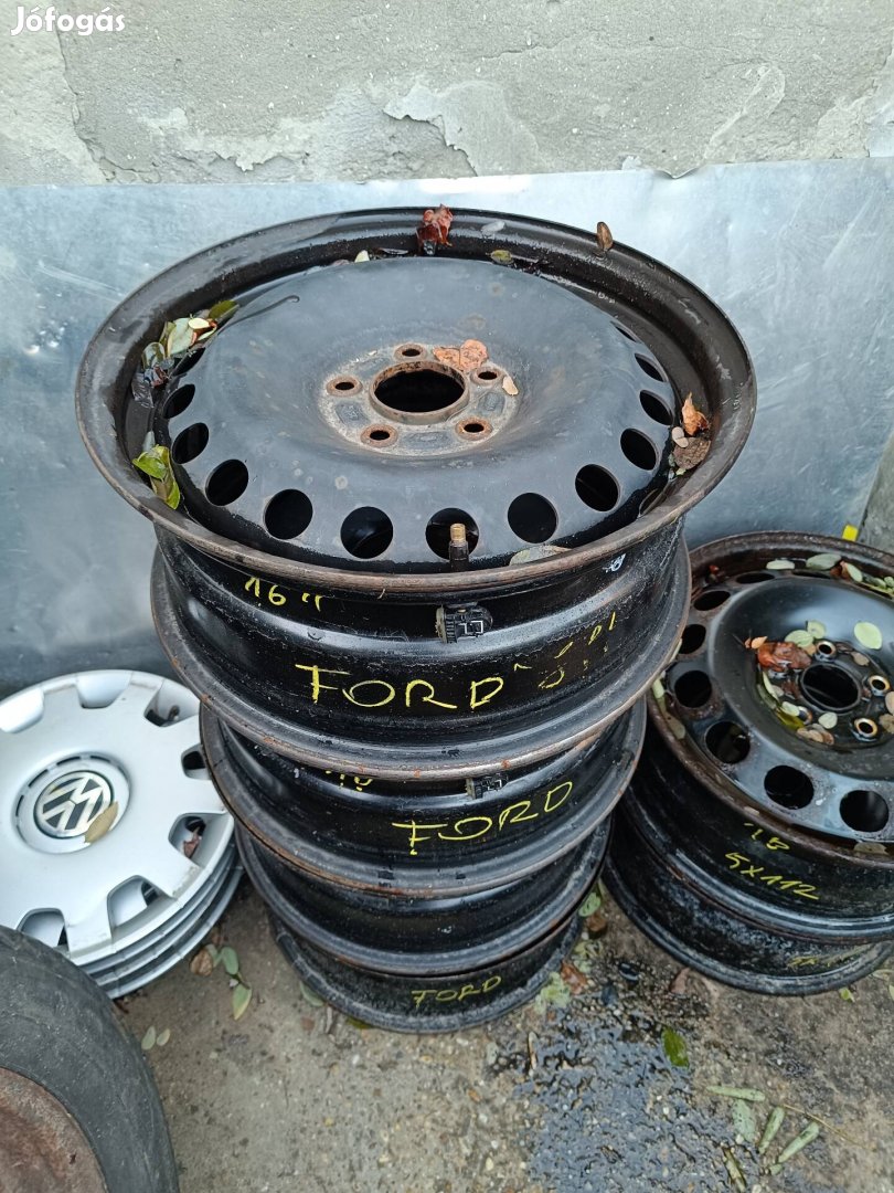 5x108 Ford lemez felni garnitúra Tpms szenzorokkal 