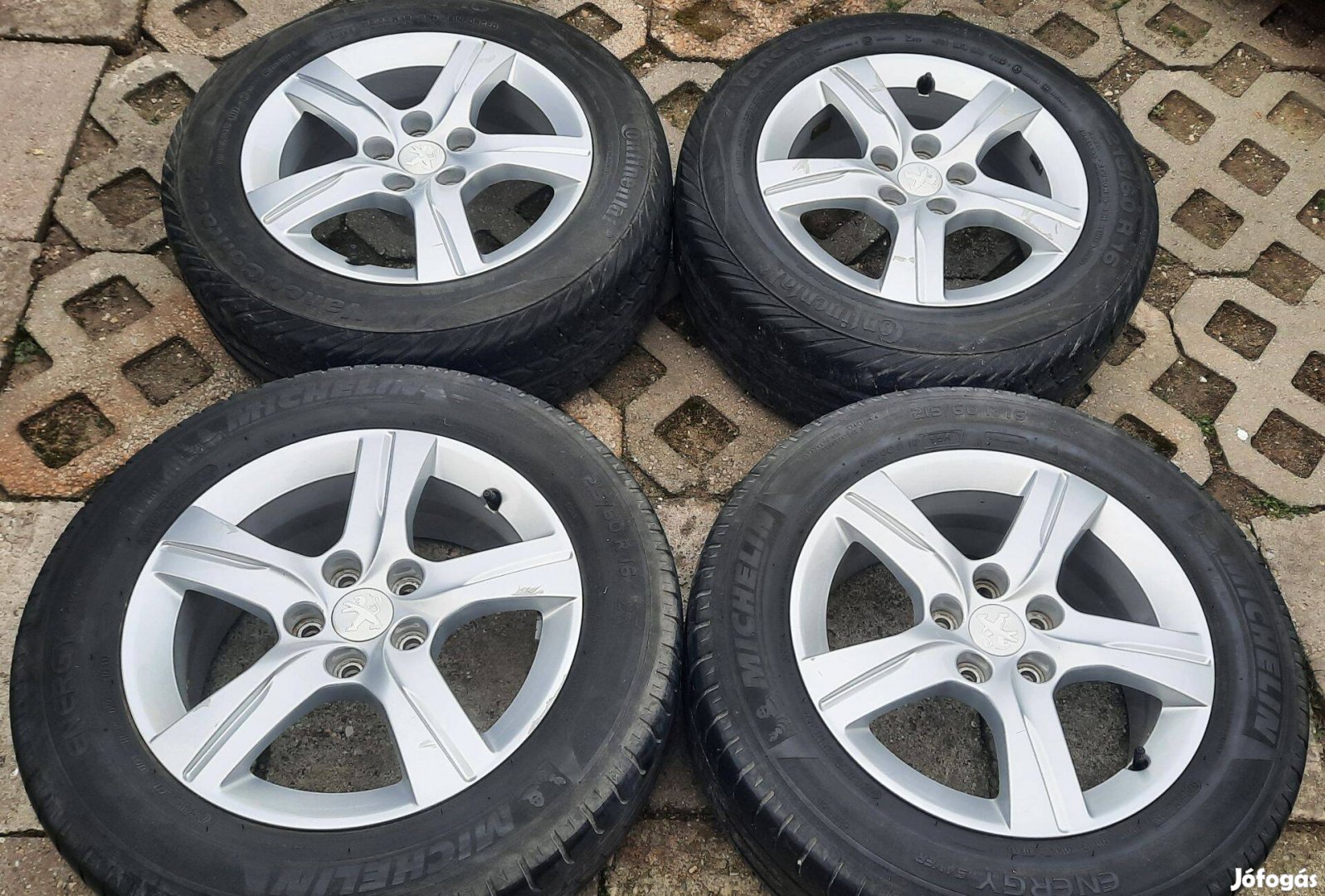 5x108 Gyári Peugeot Alufelni 16"