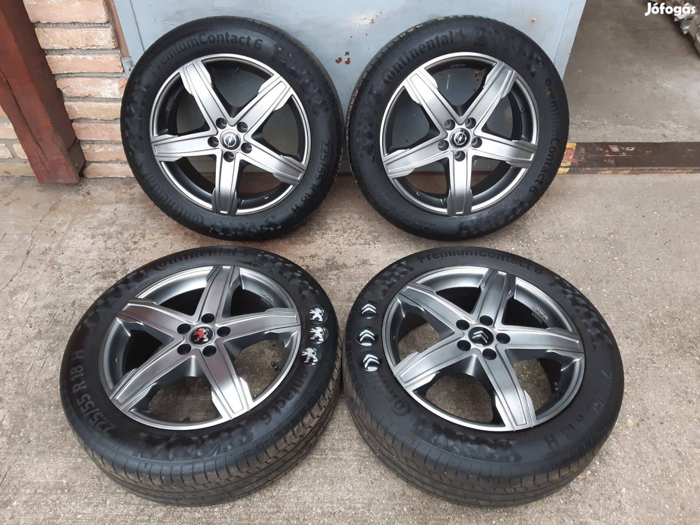 5x108 R18 Opel Grandlandx, Peugeot 3008,5008