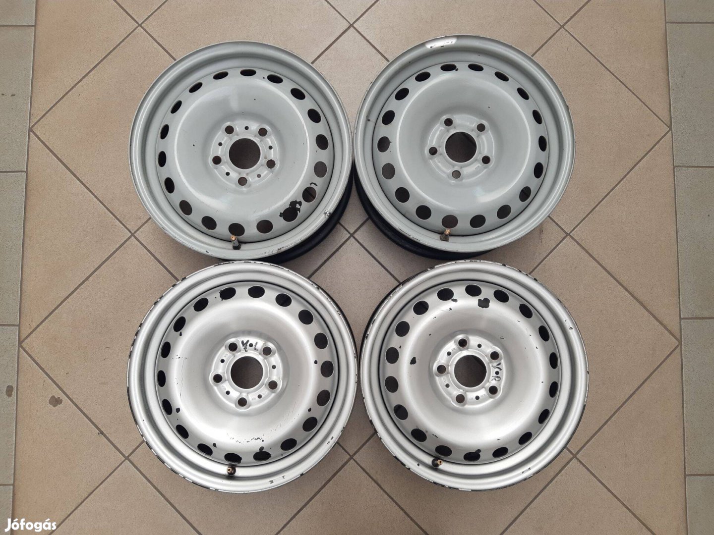 5x108 Renault Kangoo gyári lemezfelni 6x15 ET44 Mercedes Citan