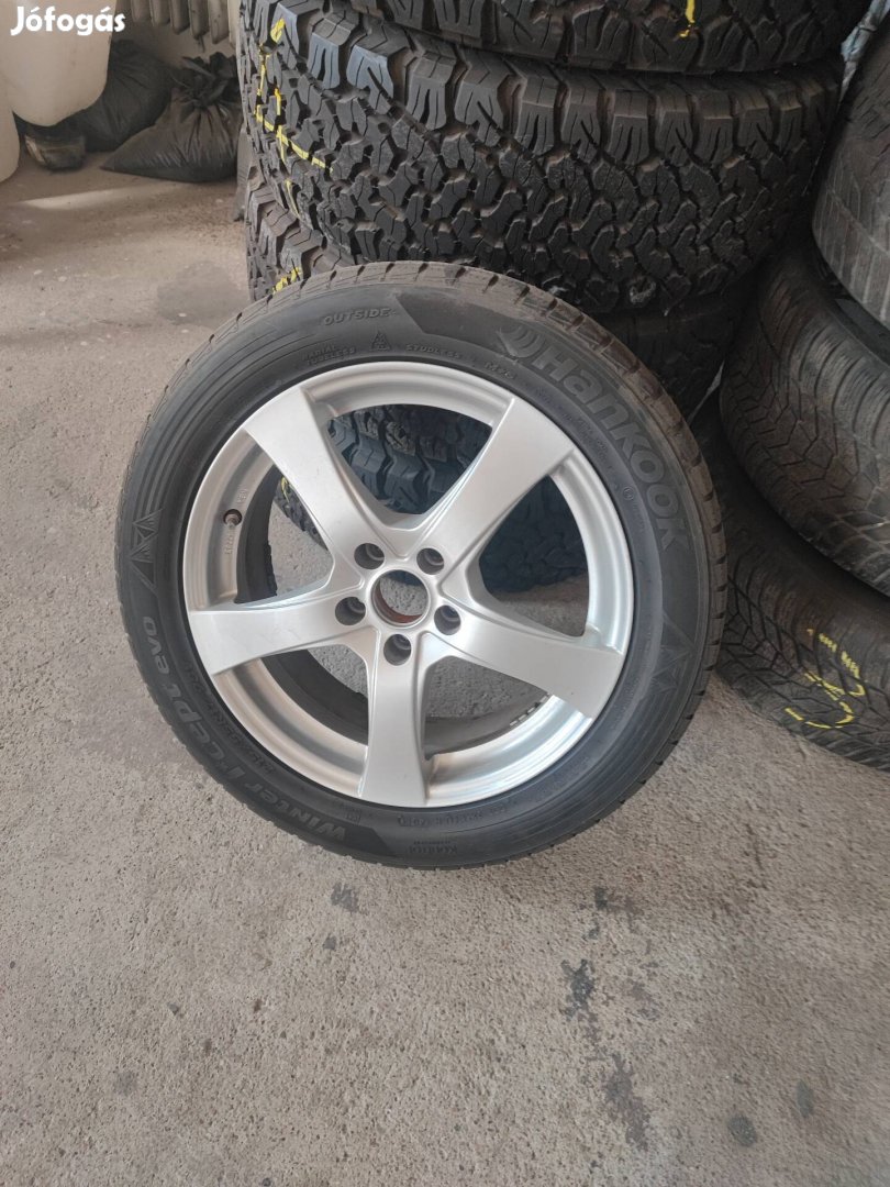 5x108 alufelni 215/55 r17 téli gumival