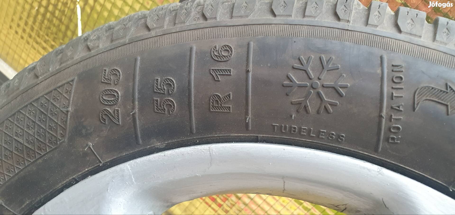 5x108as alufelnik 205/55 r16 gumikkal eladó