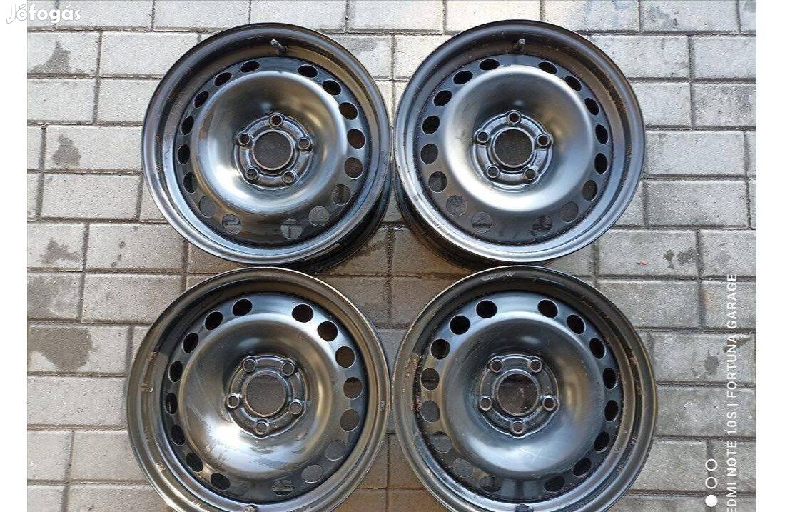 5x110 15" Opel Vectra használt lemezfelni garnitúra (R581)