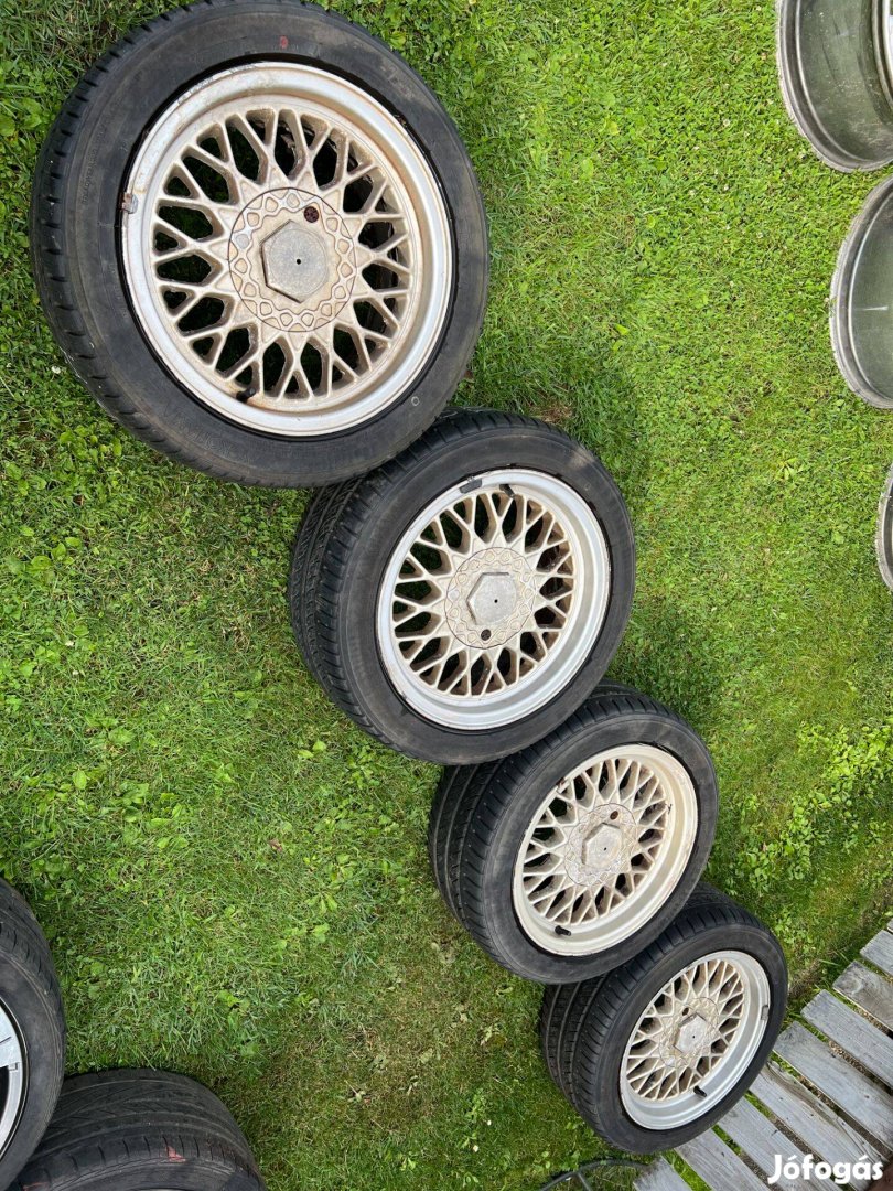 5x110 15 opel alufelni 195/50 nyári gumik