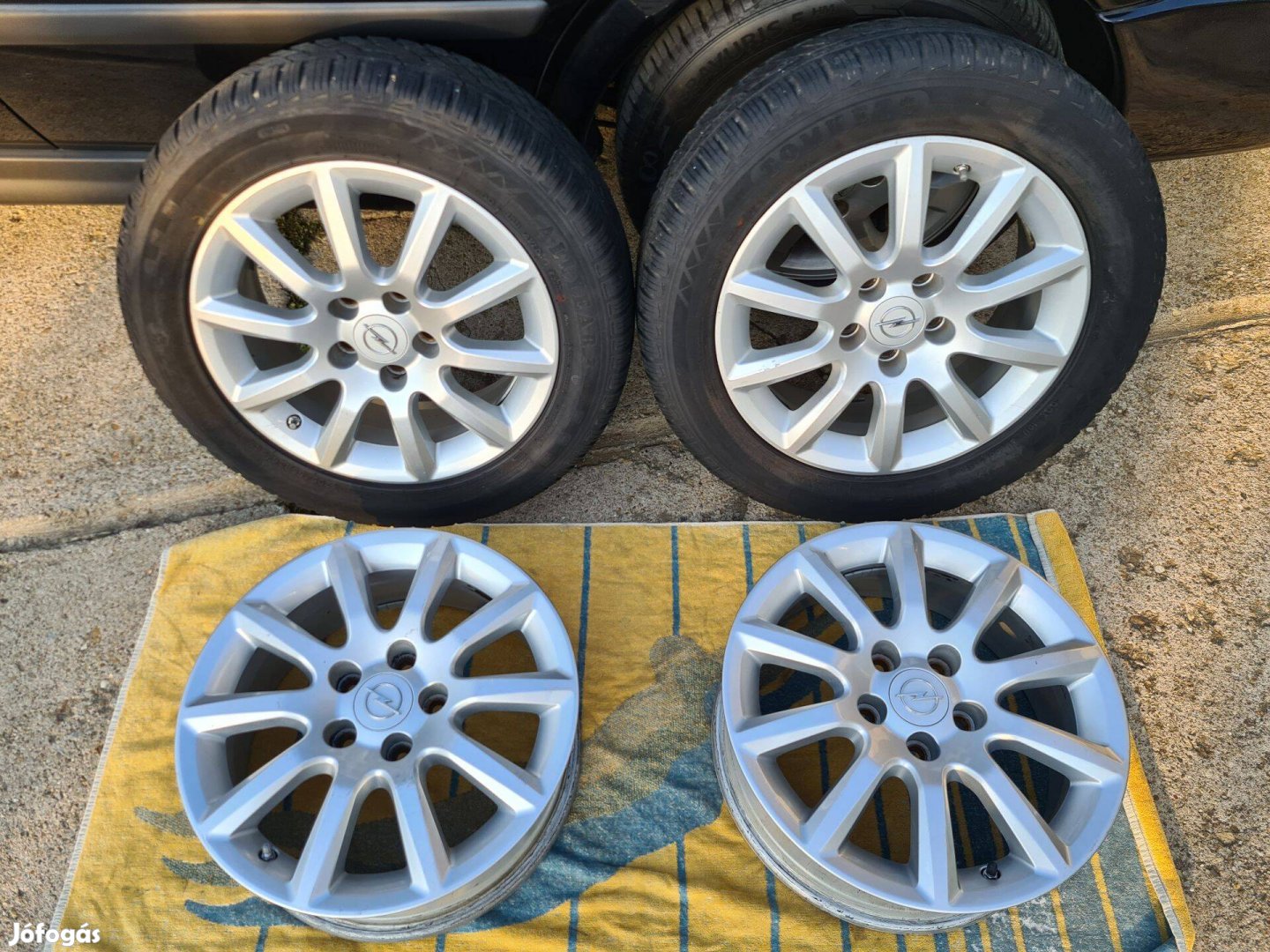 5x110 16" Opel alufelni tpms szenzorokkal
