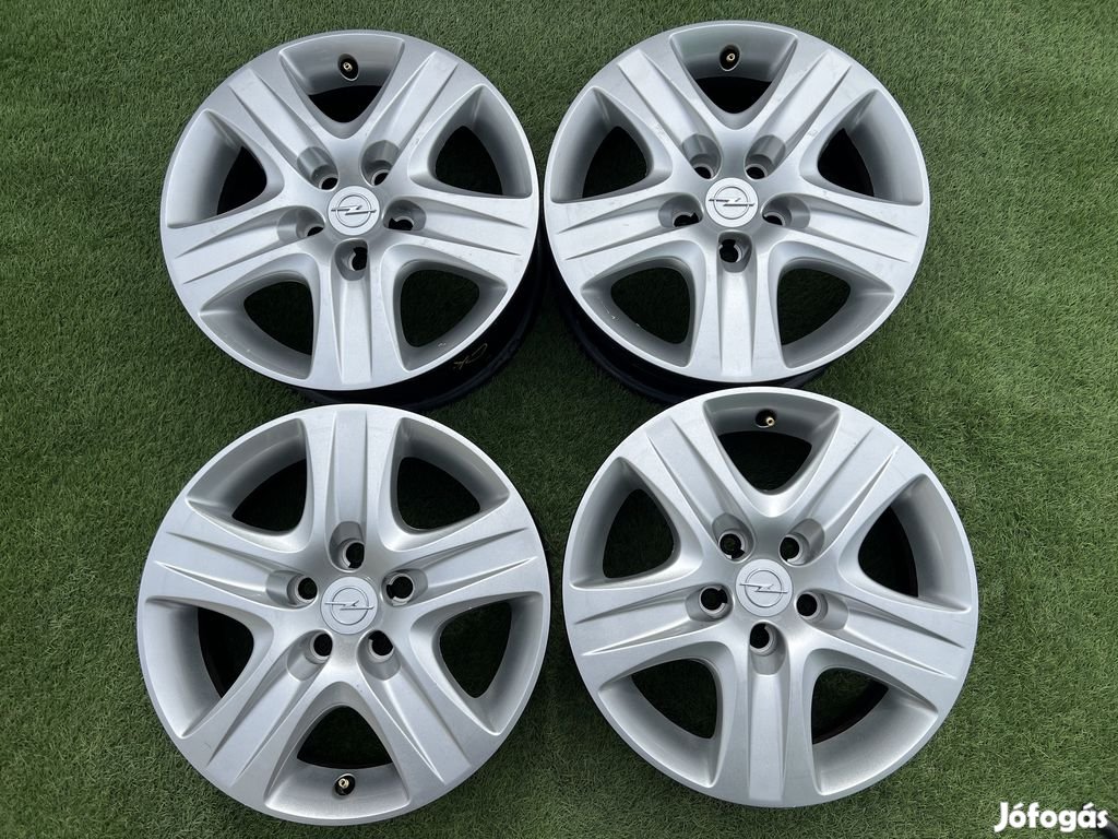 5x110 16" Opel gyári struktur lemezfelni 6,5Jx16h2 ET39