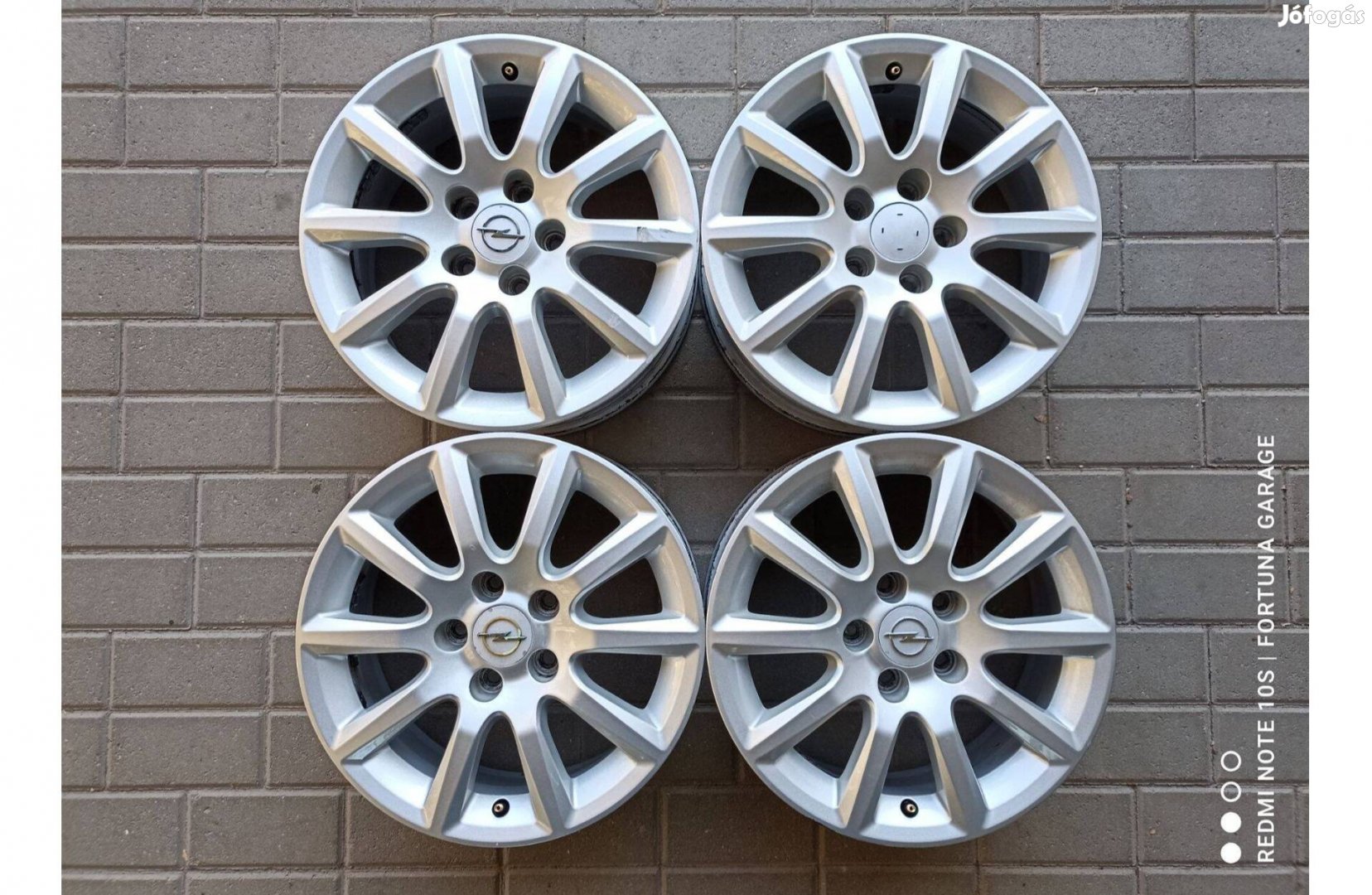 5x110 16" Opel használt alufelni garnitúra