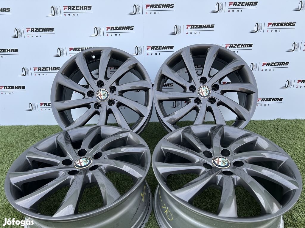 5x110 17" Alfa Romeo gyári alufelni 7,5Jx17h2 ET41