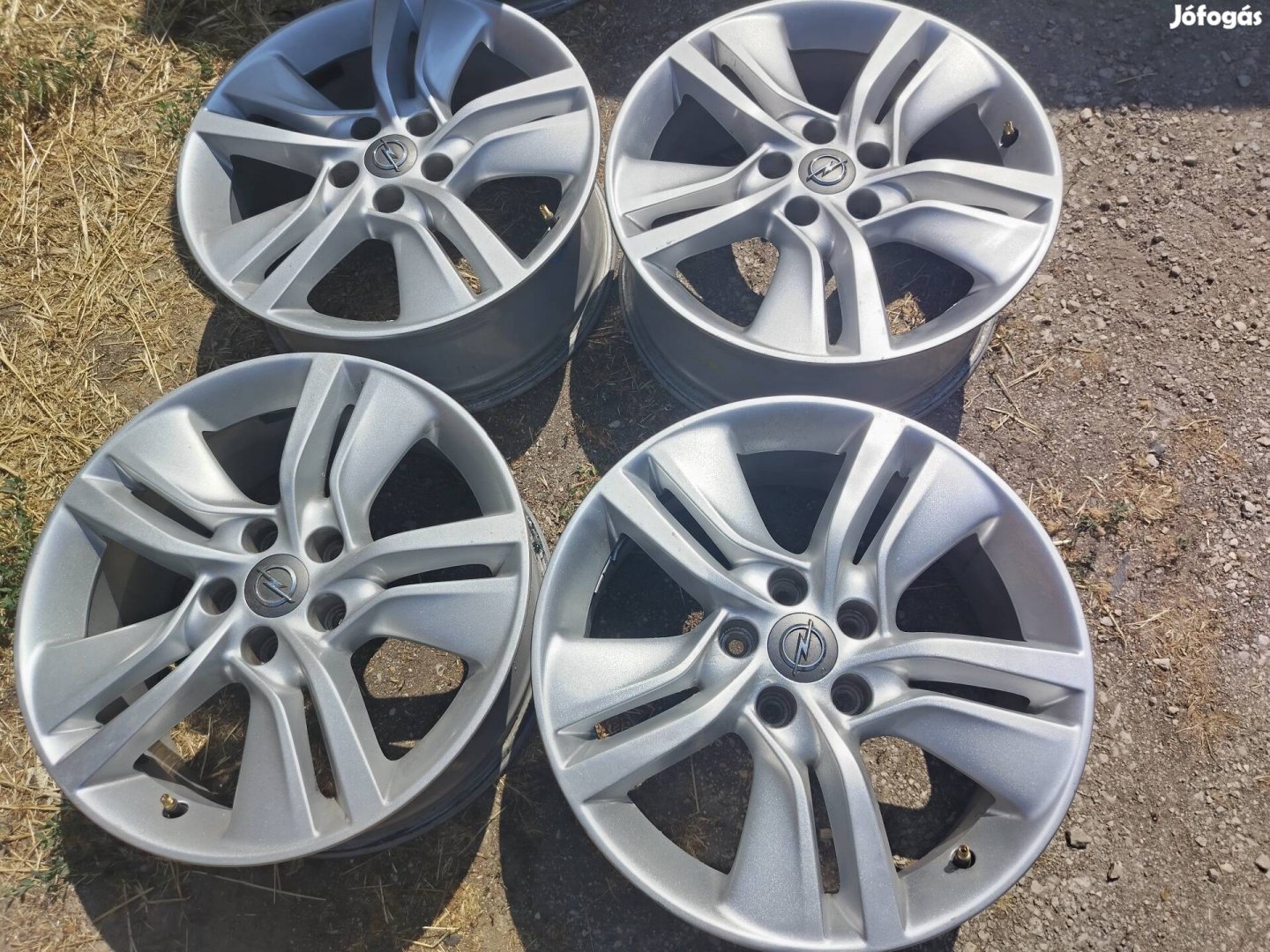 5x110 17" gyári opel alufelni 