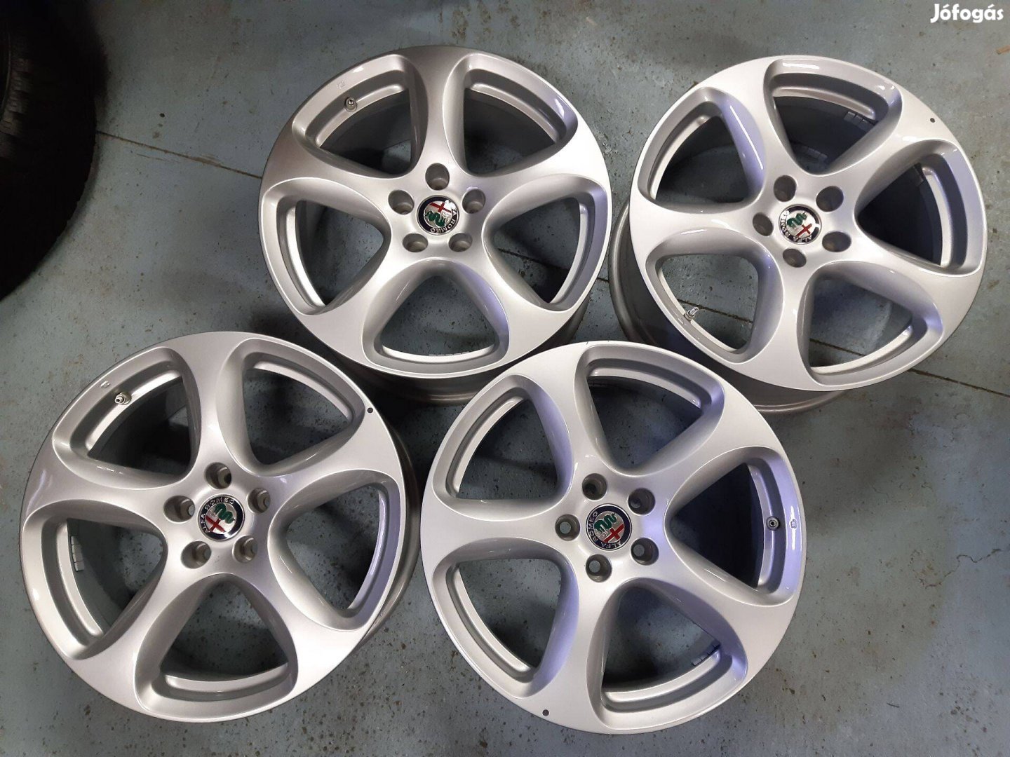 5x110 18" Alfa Romeo Stelvio +Tpms -új alufelnik