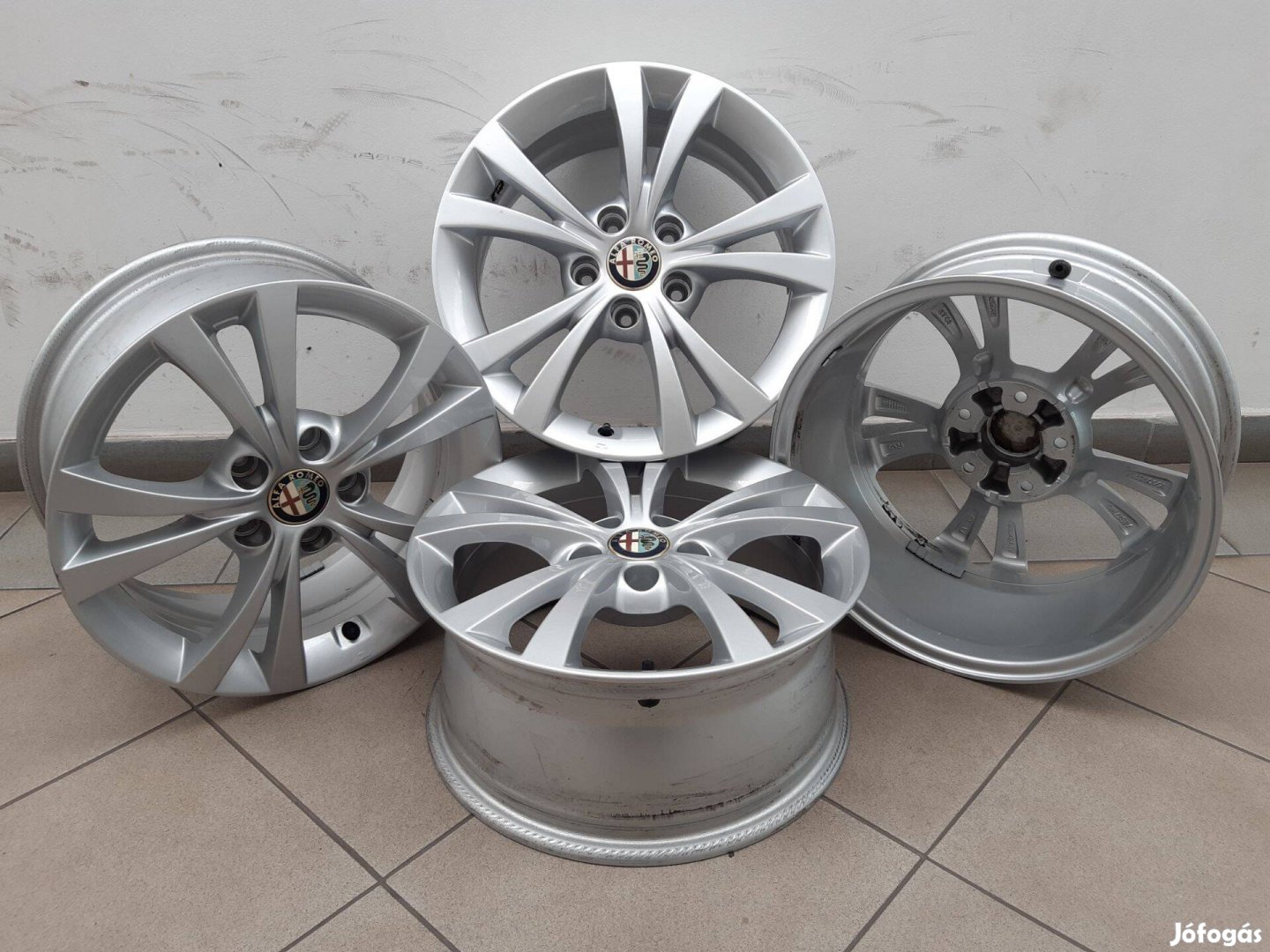5x110 Alfa Romeo gyári alufelni 7x16 ET41 Giulietta