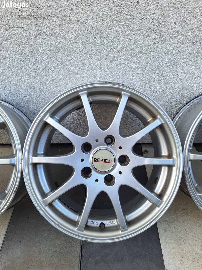 5x110 Dezent 15 colos felni szép állapotban Opel Chevrolet Saab Fiat 