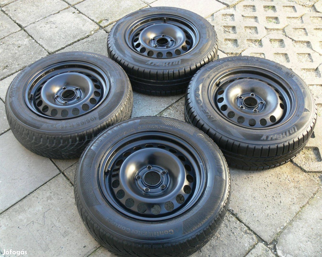 5x110 Eredeti Opel Acélfelni 15"