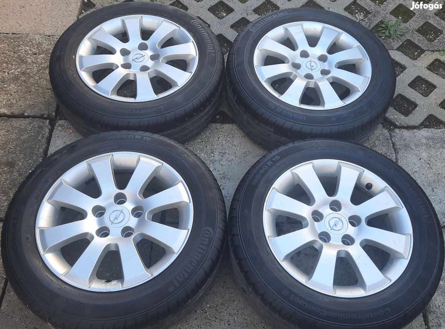 5x110 Gyári Opel Alufelni 15" Astra, Meriva,