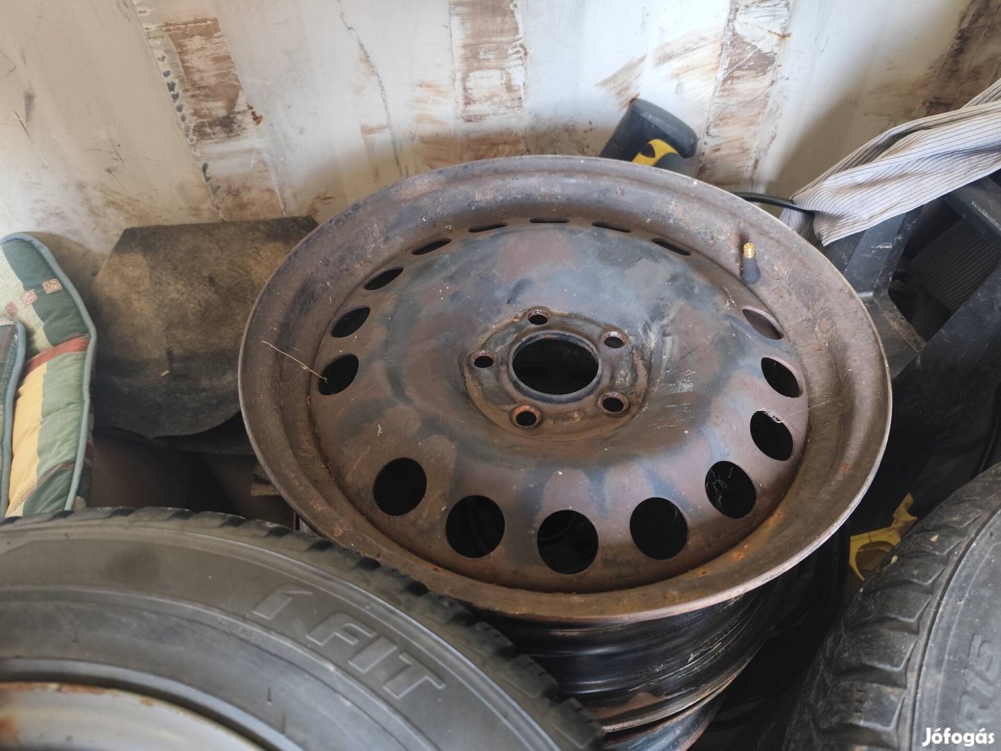 5x110 Opel 16" lemezfelni garnitura