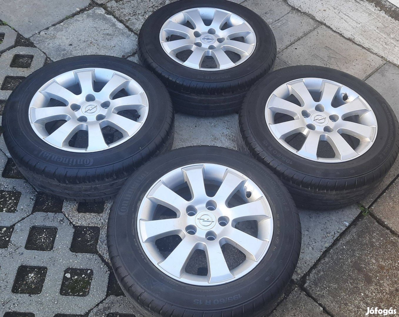 5x110 Opel Eredeti Alufelni 15"