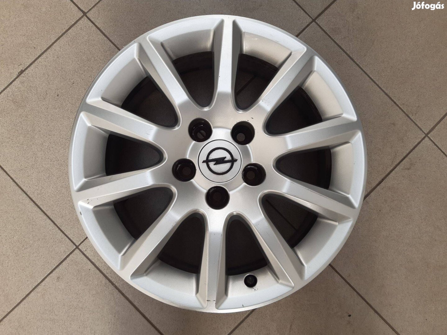 5x110 Opel gyári alufelni 6,5x16 ET37 Astra Meriva Zafira Vectra