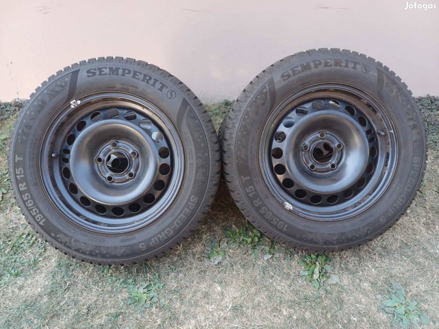 5x110 R15 lemezfelni 195/65R15 téli gumikkal 