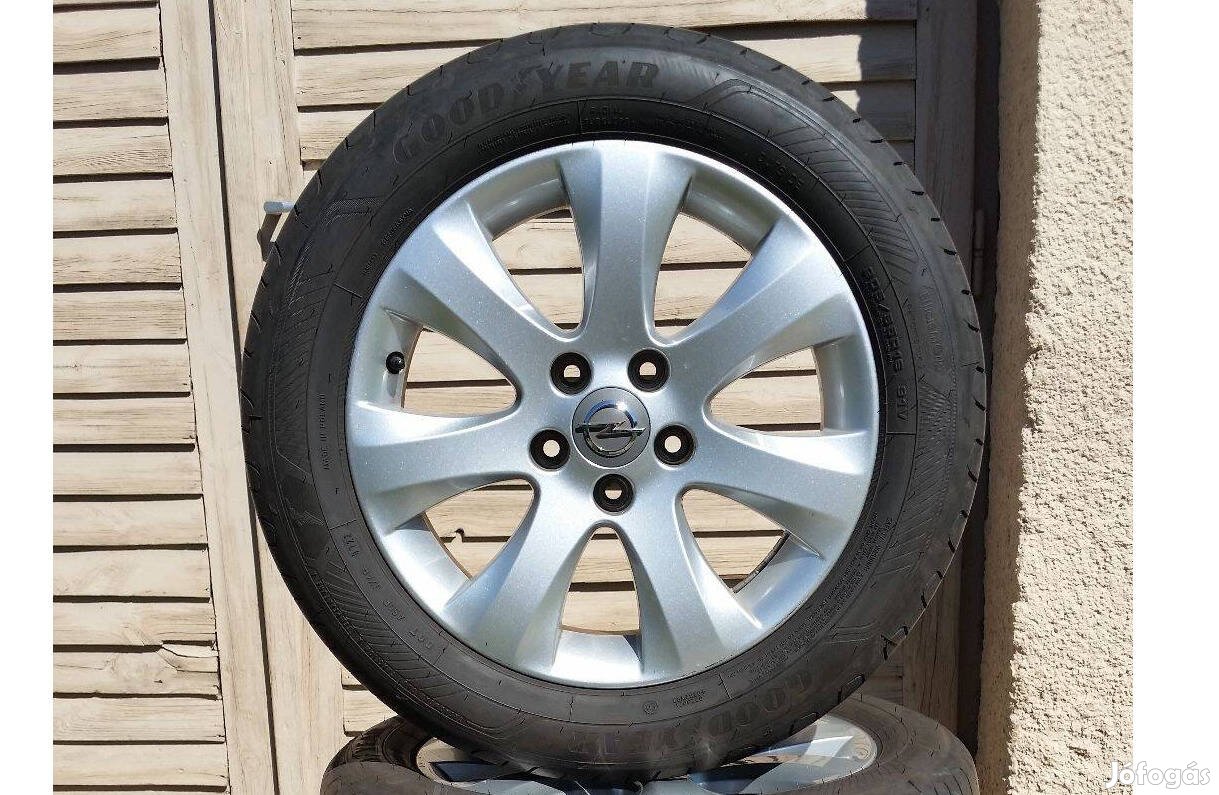 5x110 R16 Opel Alufelni újszerű gumival 205/55 Astra Vectra Zafira