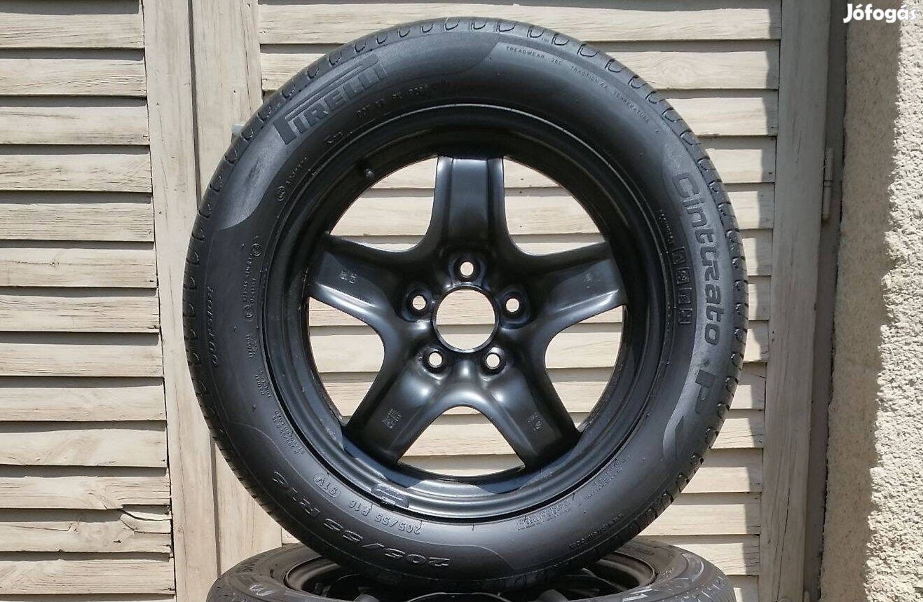 5x110 R16 Opel Felni nagyon jó gumival 205/55 Astra Vectra Zafira