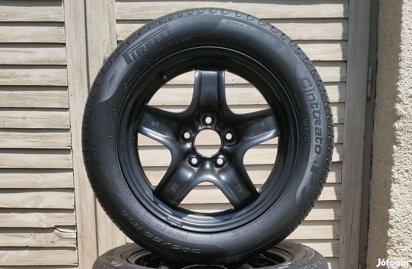 5x110 R16 Opel Felni nagyon jó gumival 205/55 Astra Vectra Zafira
