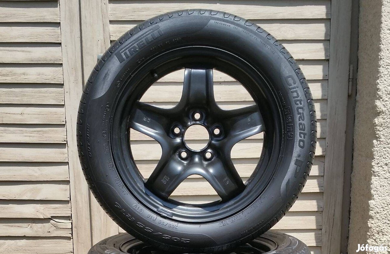 5x110 R16 Opel Felni nagyon jó gumival 205/55 Astra Vectra Zafira