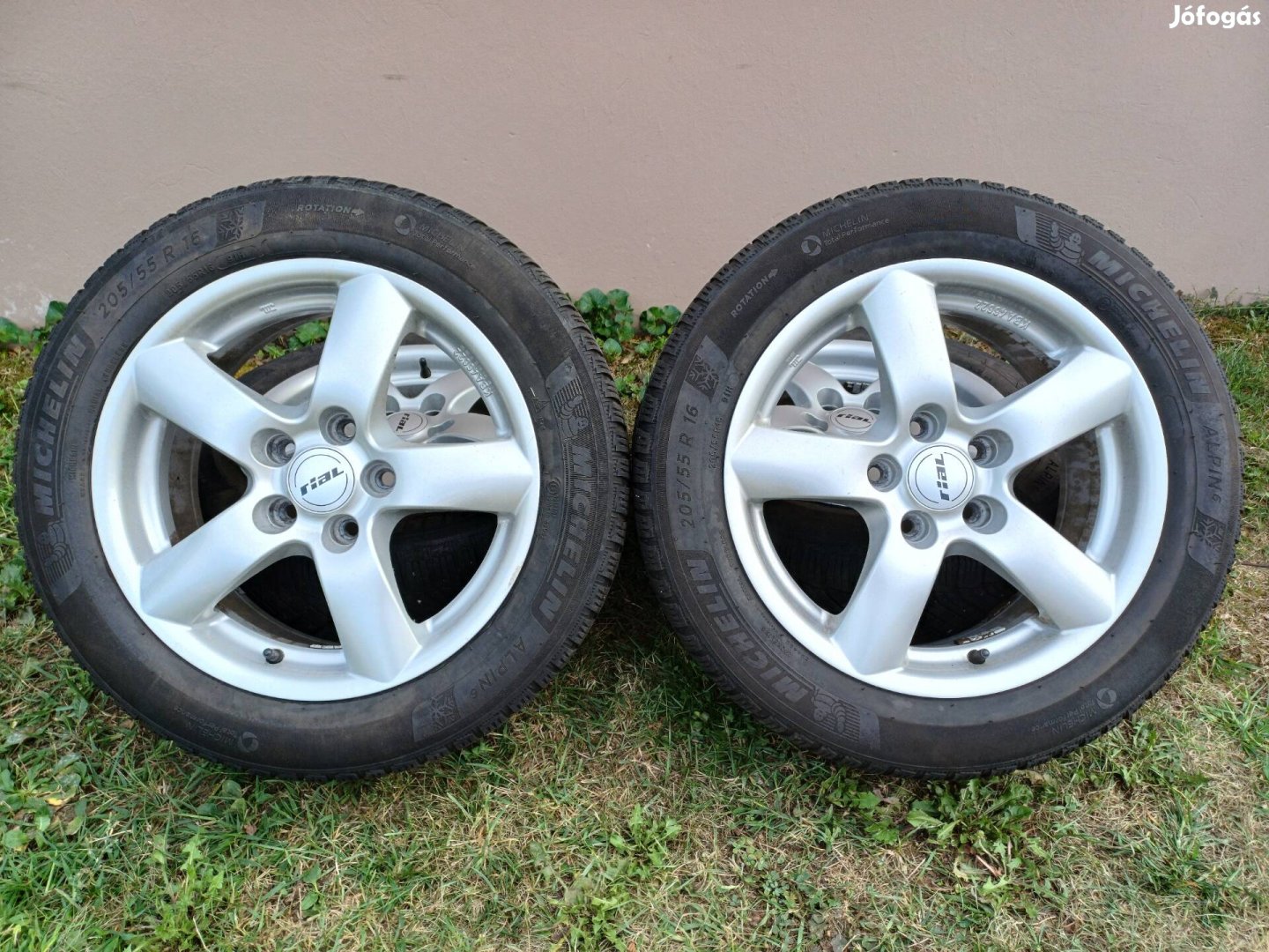 5x110 R16 alufelni 205/55R16 téli gumikkal