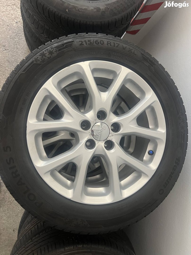 5x110-es 17 colos Jeep Cherokee alufelni téli gumi