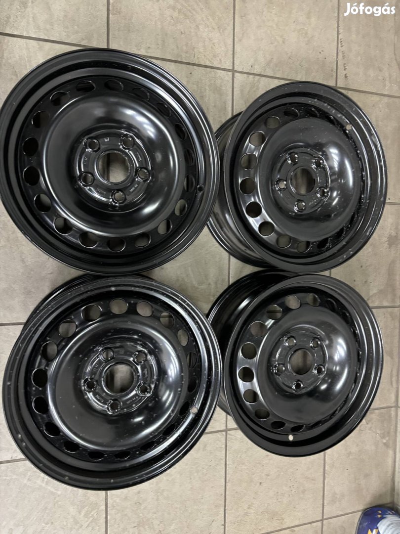 5x112 15" 15 Új VW Audi Seat Skoda lemezfelni acélfelni felni 