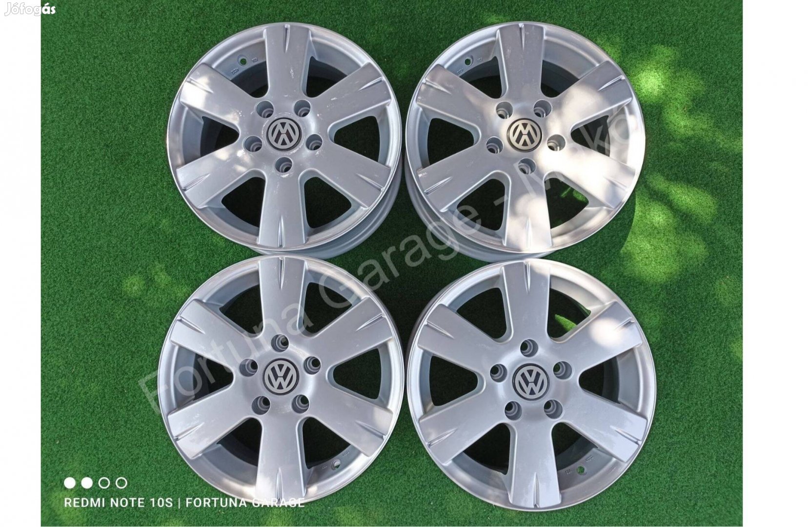 5x112 15" Dezent / Volkswagen felújított alufelni garnitúra