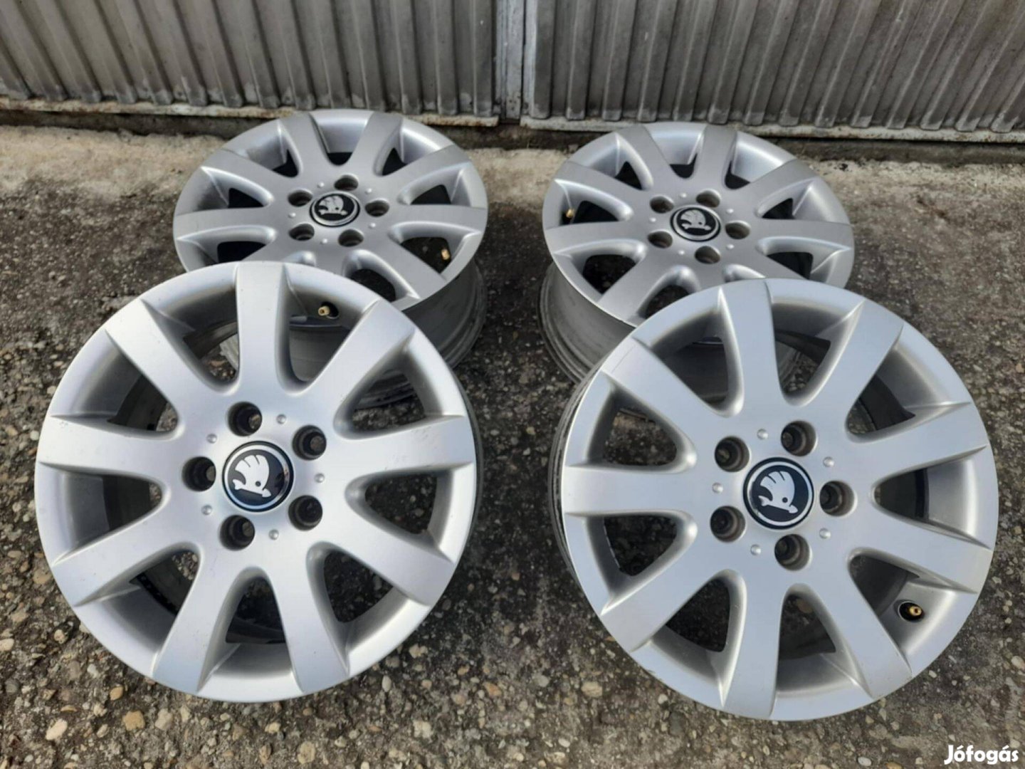 5x112 15" VW, Skoda gyári garnitúra