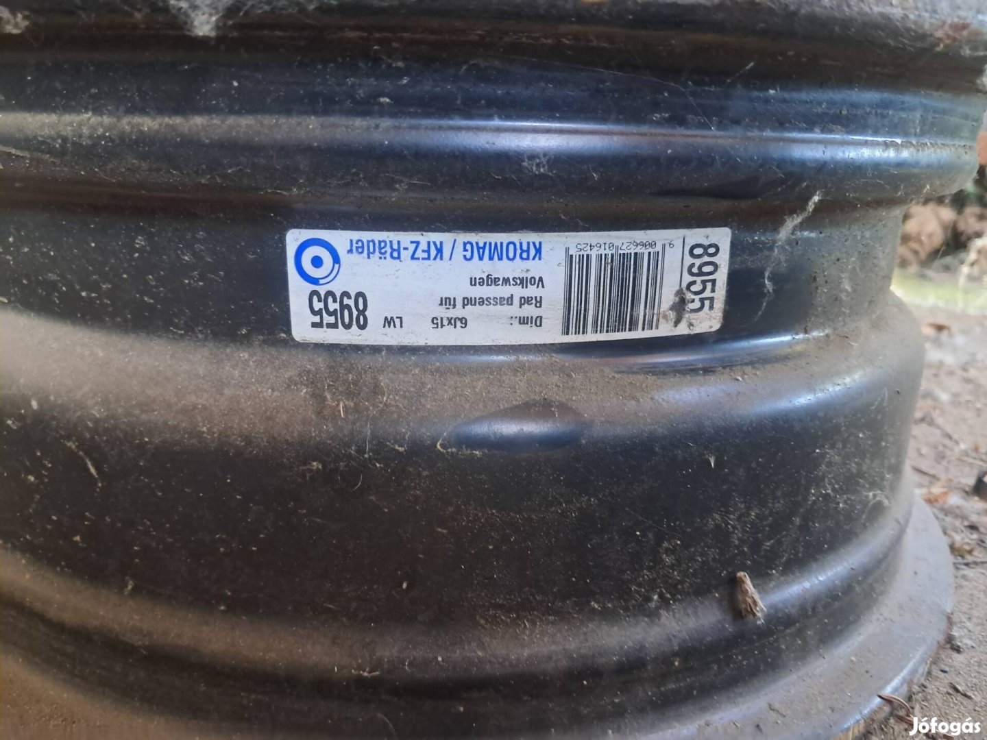 5x112 15" vw audi seat skoda felni 4db 16000ft