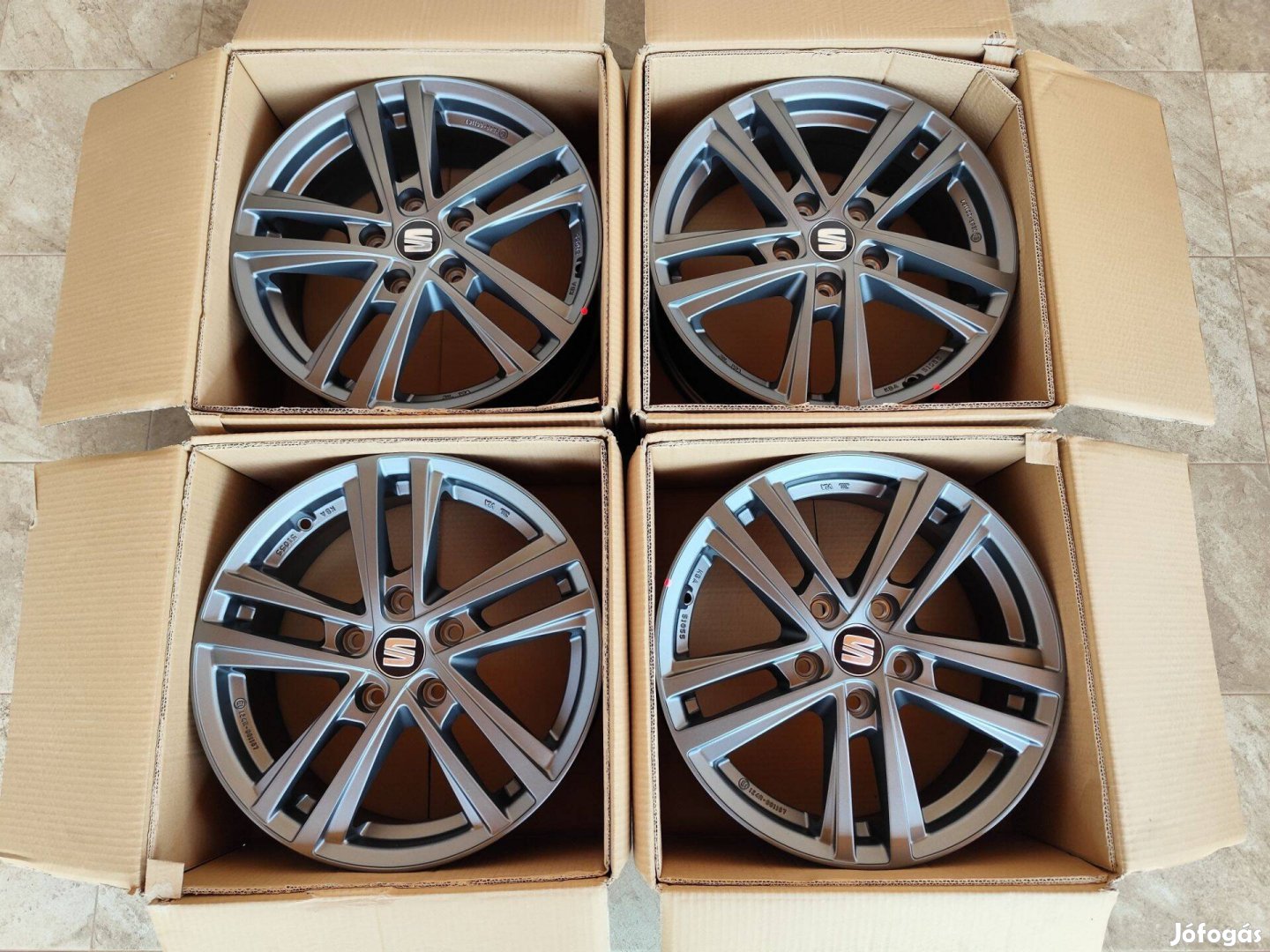 5x112 16 Skoda, Volkswagen, Seat, új gyári alufelni