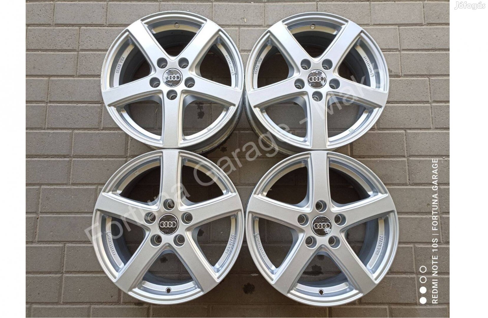 5x112 16" Alutec / Audi használt alufelni garnitúra