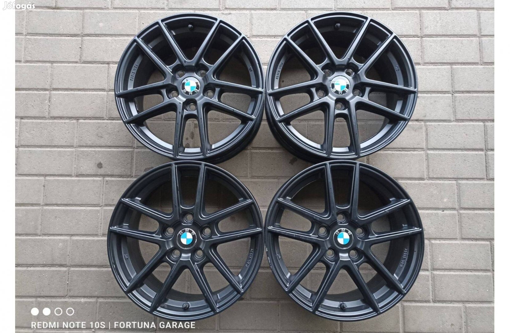 5x112 16 Anzio használt alufelni garnitúra Tpms